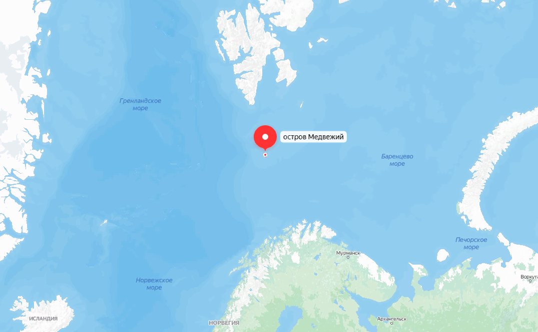 На этом, затерянном в арктических морях, острове и произошли описываемые события.