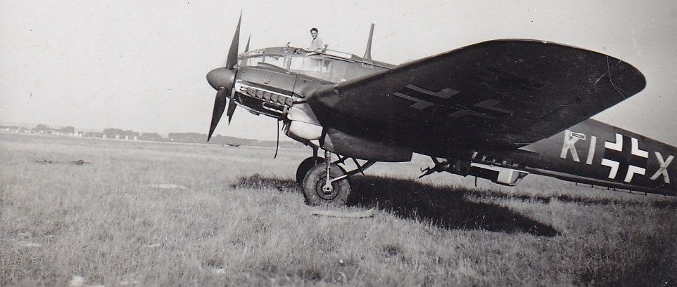 He111H-6 с заводским кодом KI+XW заводской №4115 из 8/KG26, вероятно сразу после поступления в состав III/KG26, далее самолет получил код боевой части - 1H+GS