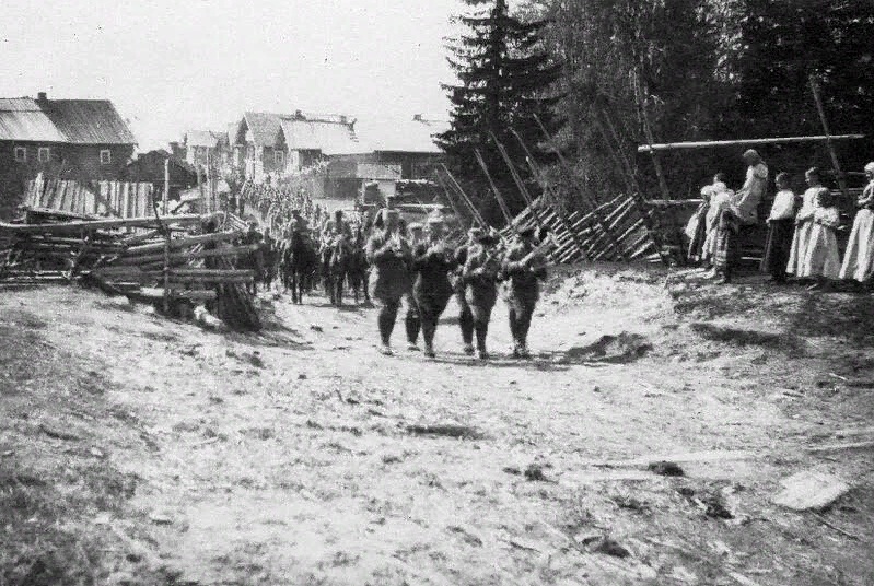 Отряд т.н. «Олонецкой добровольческой армии», весна 1919 года