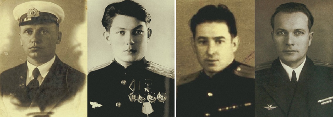 Чертов Николай Герасимович, Бурматов Владимир Александрович, Самарков Федор Елизарович и Васин Михаил Семенович