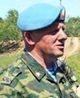Начальник разведки 104-го полка майор Сергей Баран