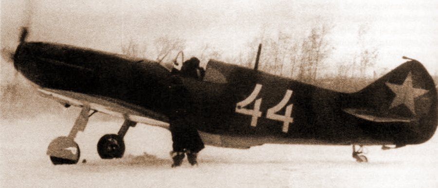 ЛаГГ-3, предположительно, из состава 44-го иап 7-го иак ПВО, 1941 год