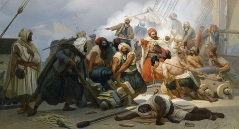 Берберские пираты, XVII век