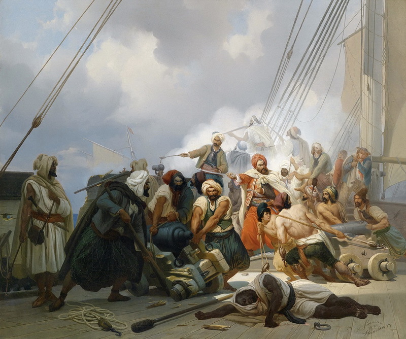 Берберийские пираты. (sobrehistoria.com)