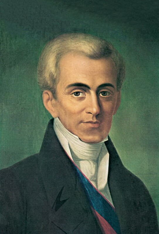 Граф Иоанн Каподистрия, министр иностранных дел Российской Империи в 1816–1822 годах, а в 1827–1831 годах — президент и премьер-министр Греции. (commons.wikimedia.org)