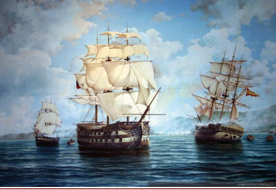 Захват фрегата «Мария Изабель» (бывший российский «Святой Патрикий»). wikimedia.org