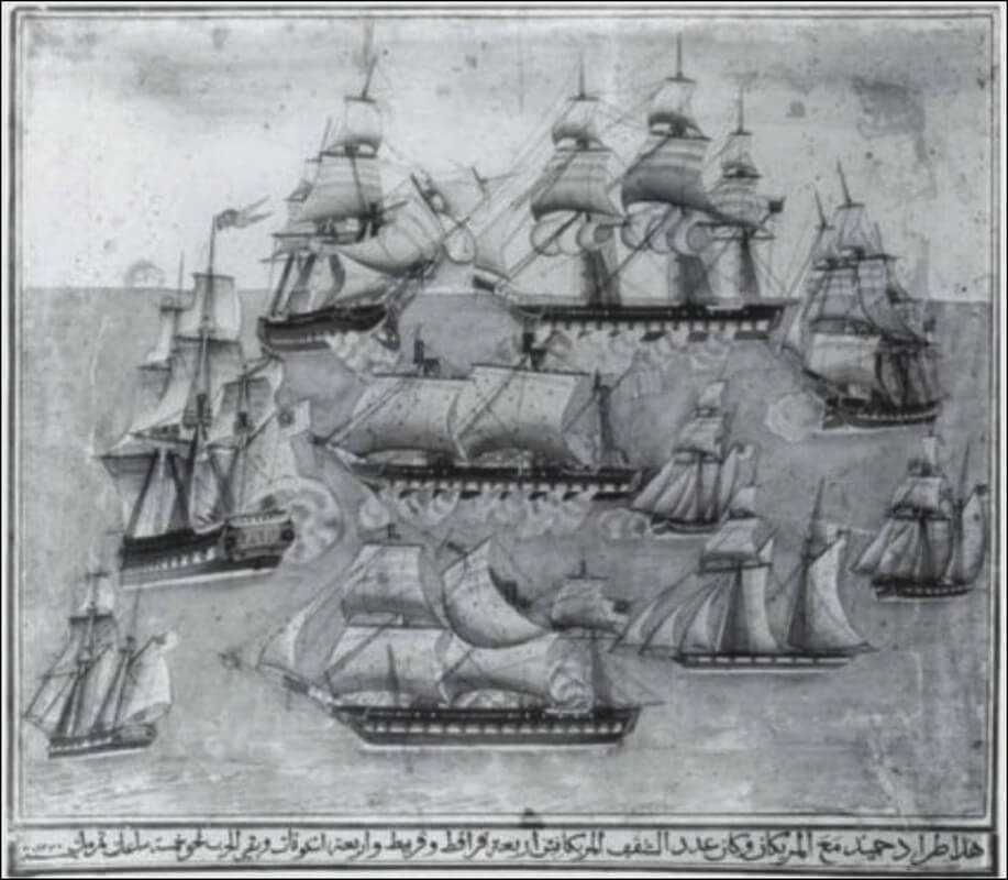 Последний бой «Машуда». wikimedia.org