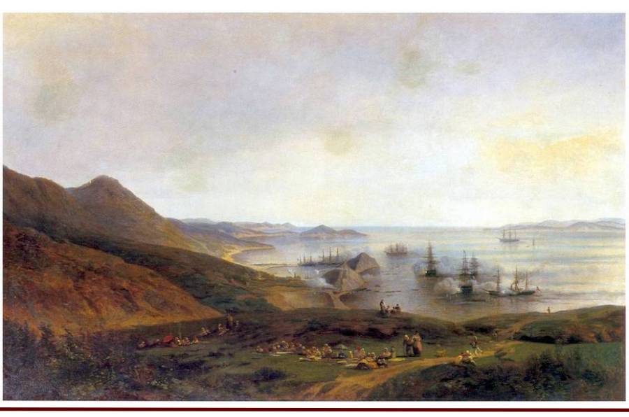Оборона Петропавловска, 1854 год