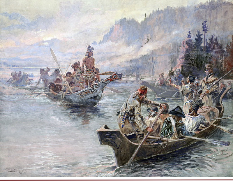 Экспедиция Меривезера Льюиса и Уильяма Кларка. (wikimedia.org)