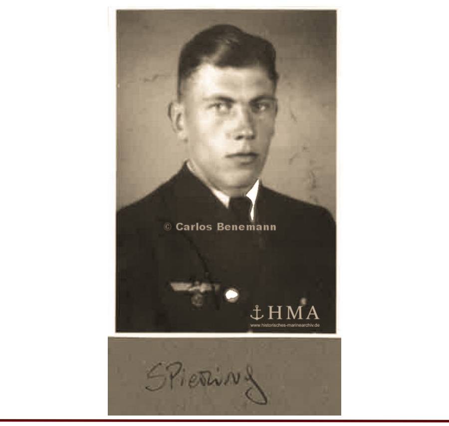 Детлеф Шпиринг в бытность наблюдателем бортового самолета «Admiral Graf Spee» (https://www.historisches-marinearchiv.de/.)