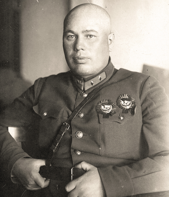 Комдив И. А. Онуфриев (1893–1938 гг.).