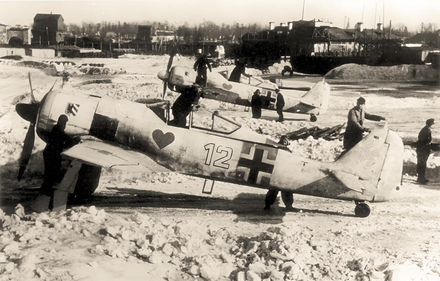 ФВ190 Fw 190A-4 из I группы эскадры JG 54