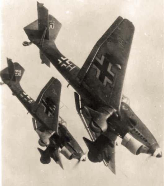 Пикирующие бомбардировщики Ju.87 IV.(St)/LG 1