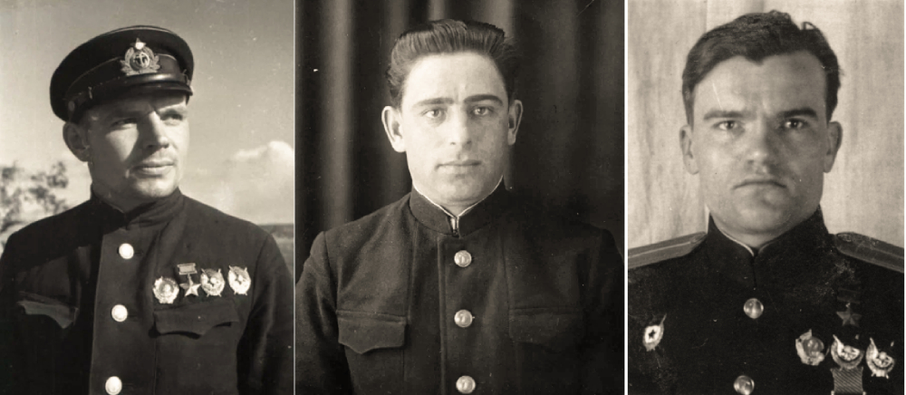 Коваленко А.А., Мозеров Л.М. и Бокий Н.А. / фото предоставил Сергей Черепанов/