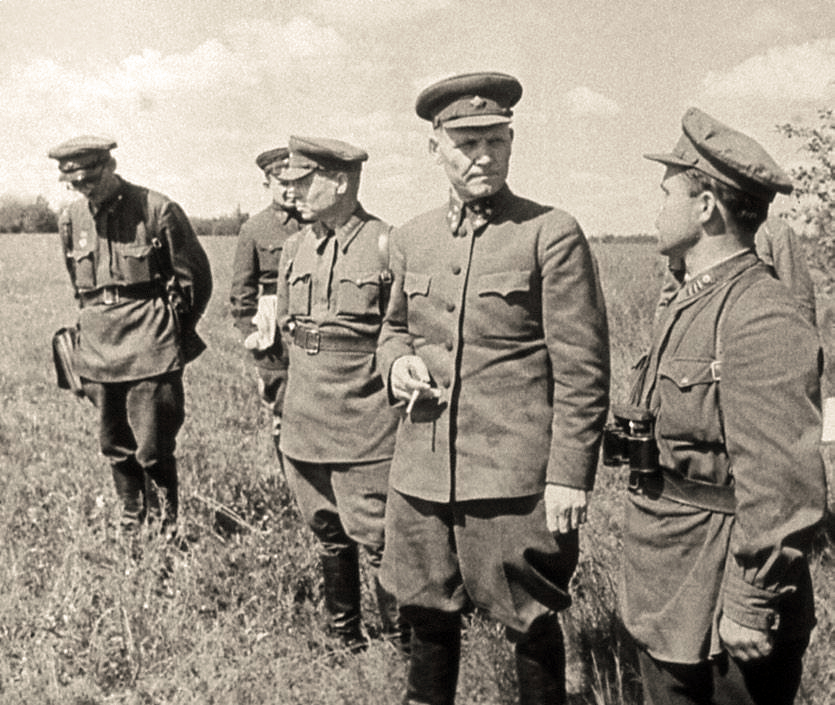 Командующий 19-й Армией генерал-лейтенант И.С.Конев август – сентябрь 1941г.