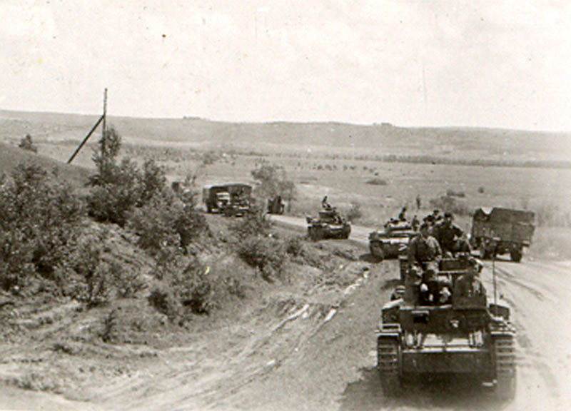 Наступление танкистов 20-й PzD, июль – август 1941 года.