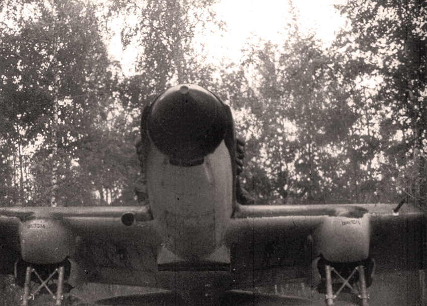 Ил-2 тактический №3, заводской №1863314. 61-го ШАП август 1941г.