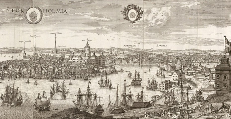 Стокгольм XVIII века