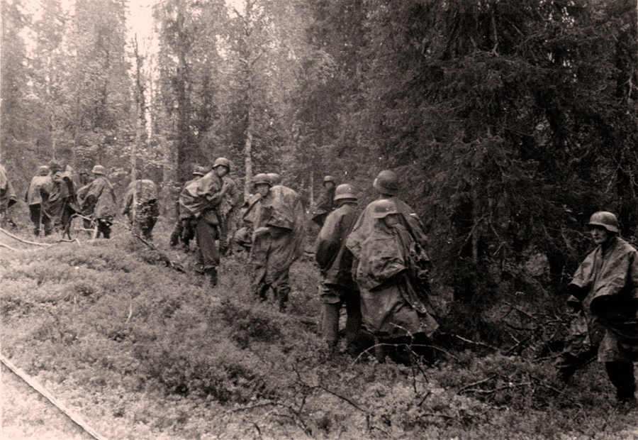 Солдаты 169-й пехотной дивизии, лето 1941 г