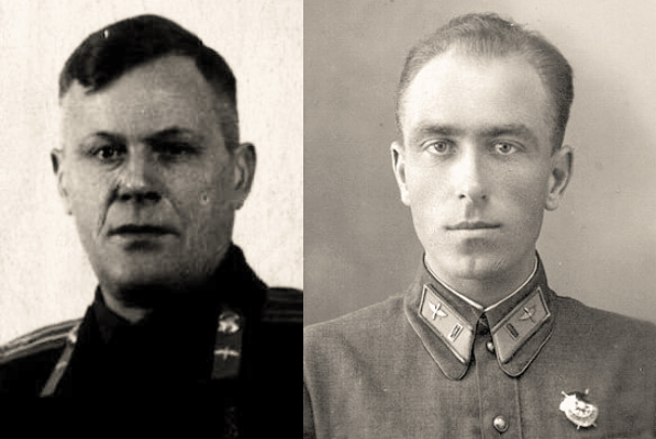 Летчики-испытатели Николай Иосифович Малышев и Валентин Иванович Хомяков.